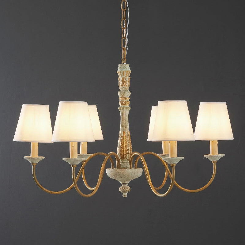 Dumio Wood Chandelier