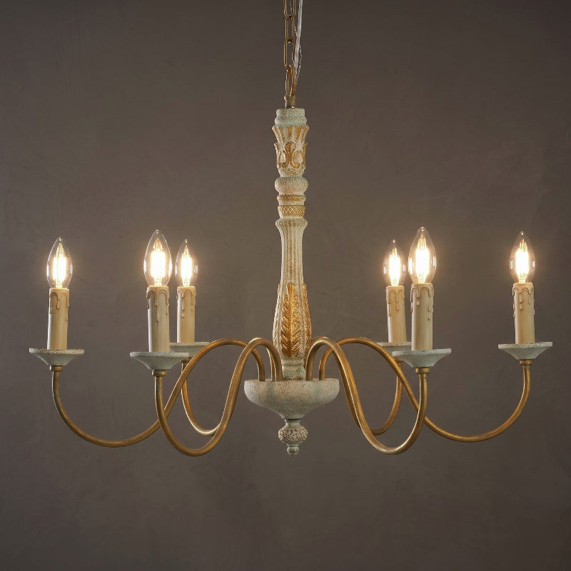 Dumio Wood Chandelier