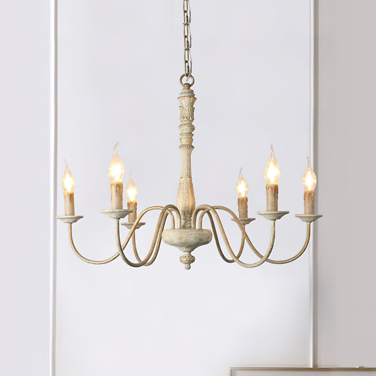 Dumio Wood Chandelier