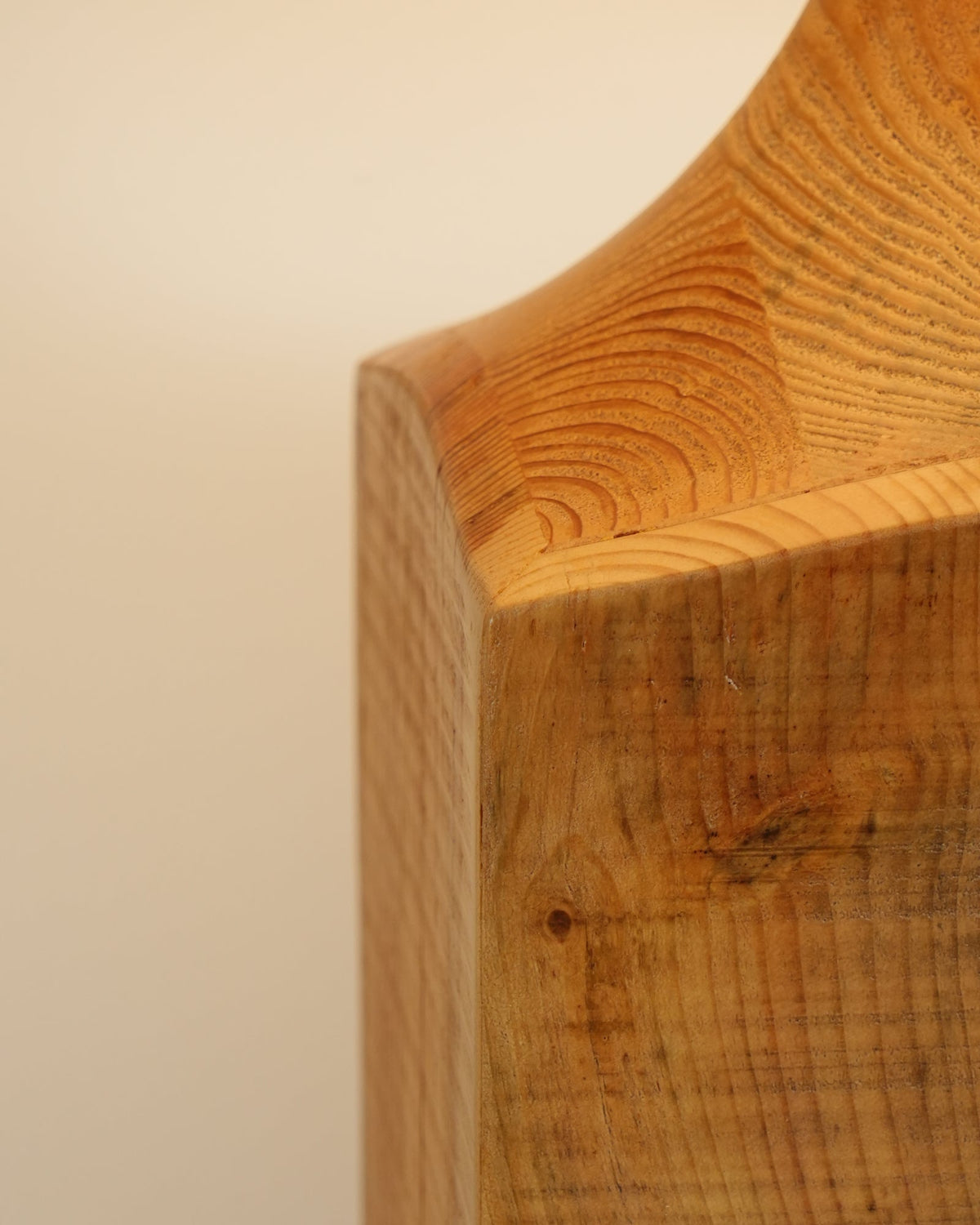 Rustica Timber Column Floor Lamp