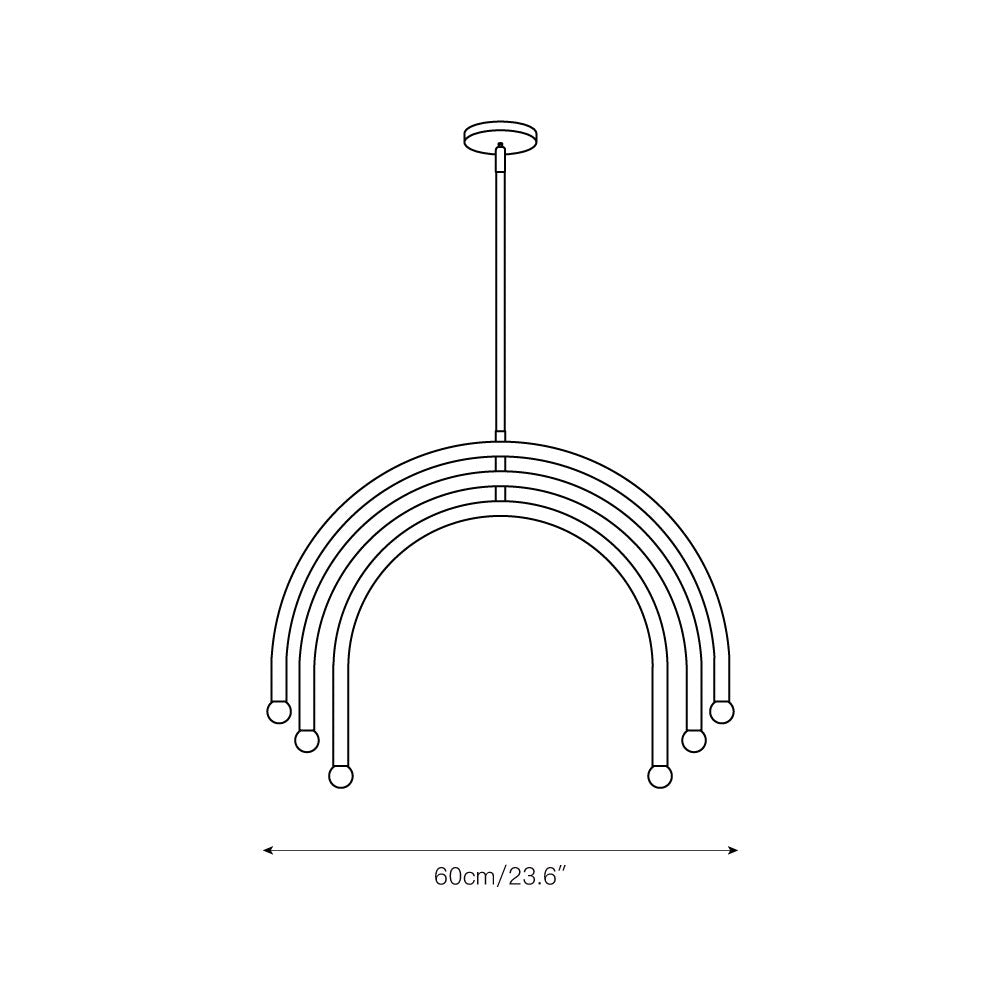 Casinaria Brass Chandelier