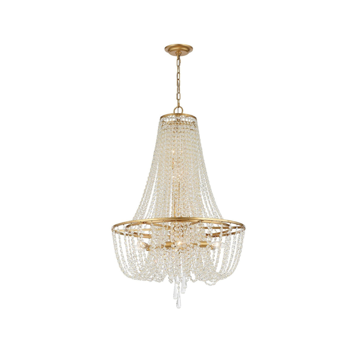 Sifuvys Postmodern Luxury Metal Crystal Chandelier