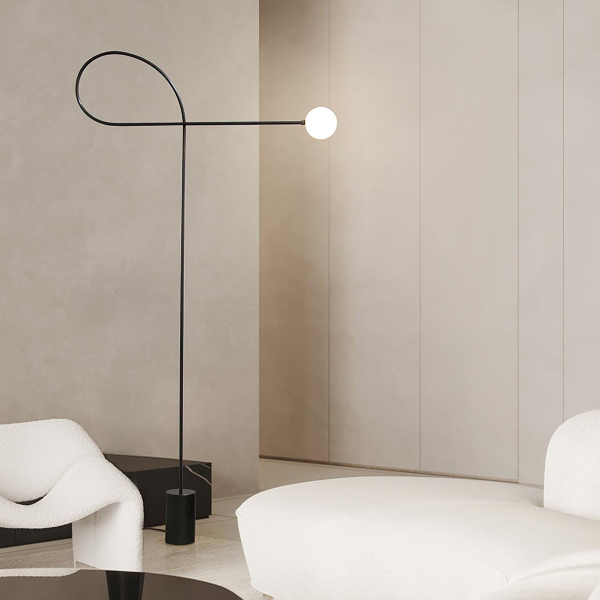 Zanoril Sculptural Floor Lamp