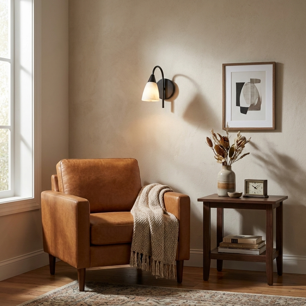 Tormleigh Alabaster Wall Sconce