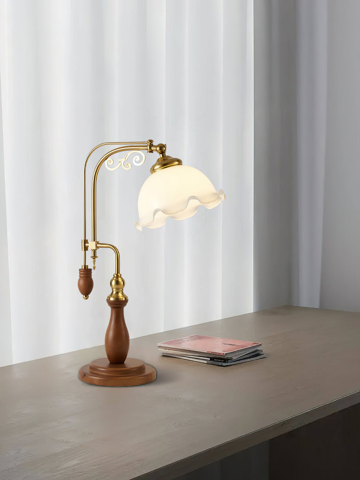 Chateau Arch Curves Table Lamp