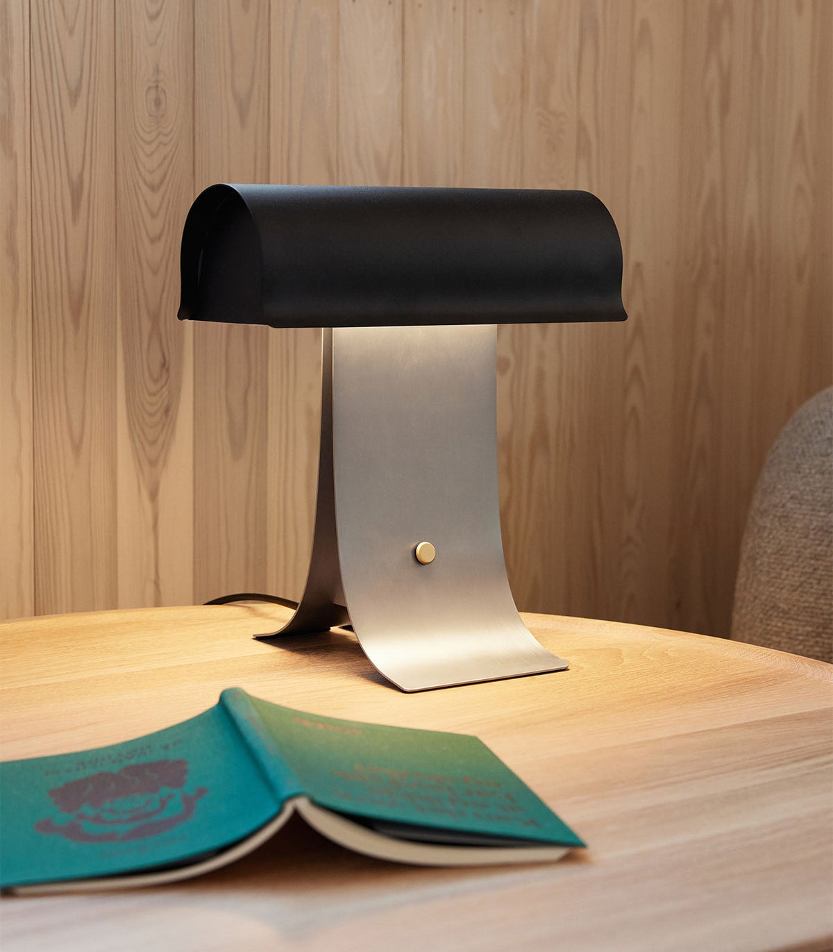 Liorven Steel Industrial Table Lamp