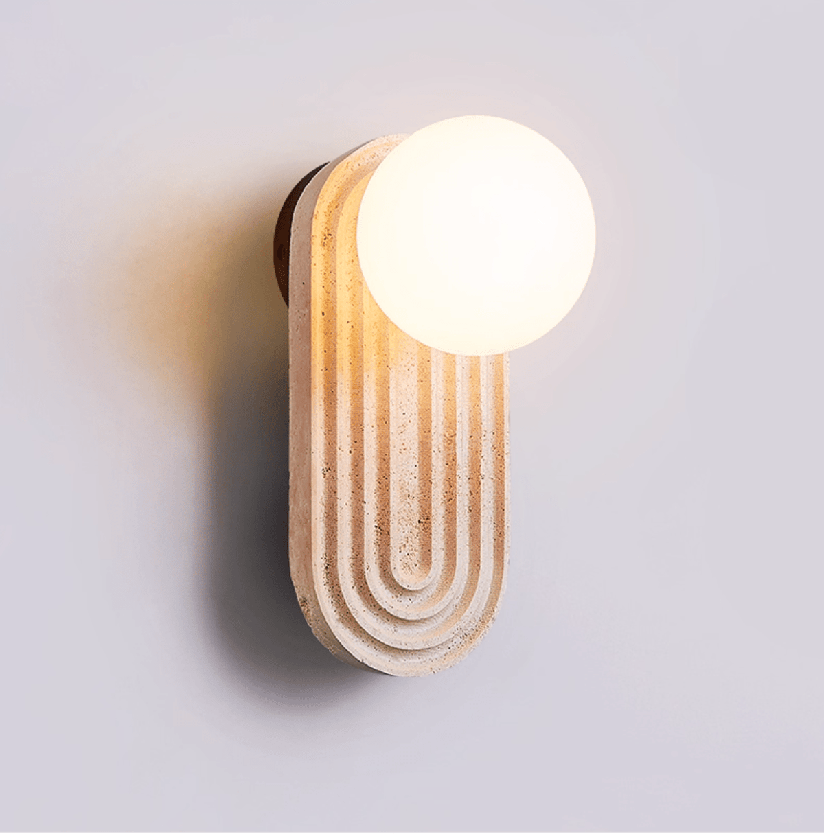 Fuleno Travertine Wall Light