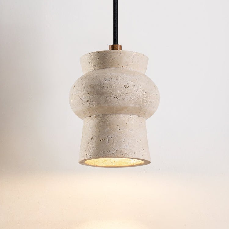 Dynt Timeless Yellow Travertine Pendant Lamp