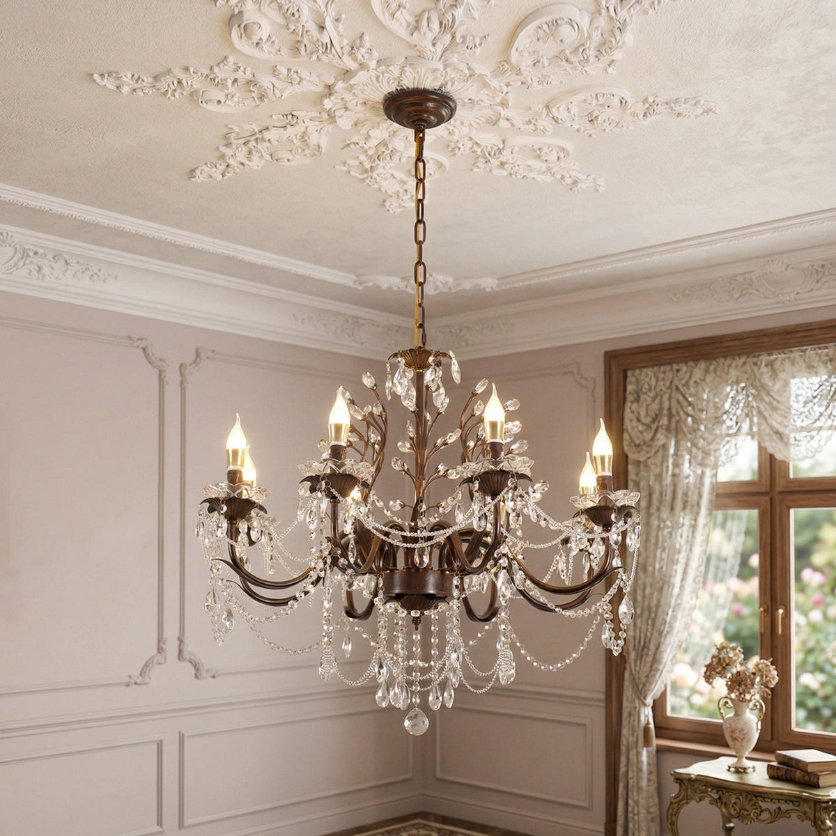 Cyrerian Crystal Chandelier