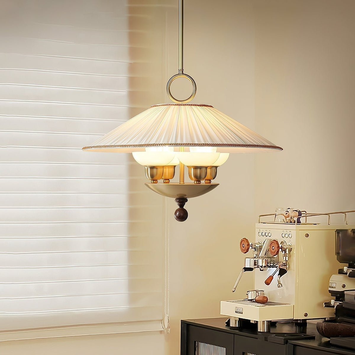 Umbera Pleated Shade Pendant Light