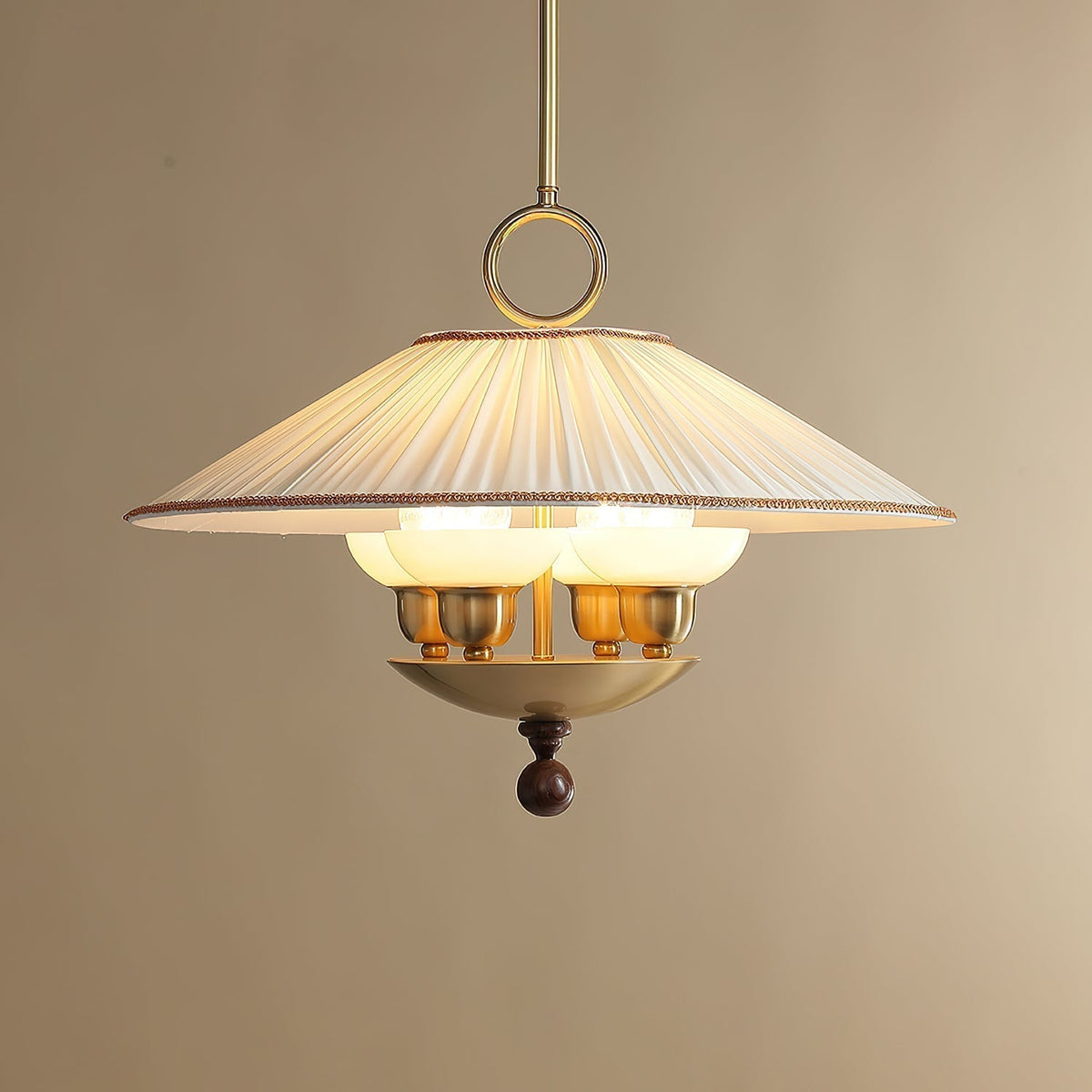 Umbera Pleated Shade Pendant Light