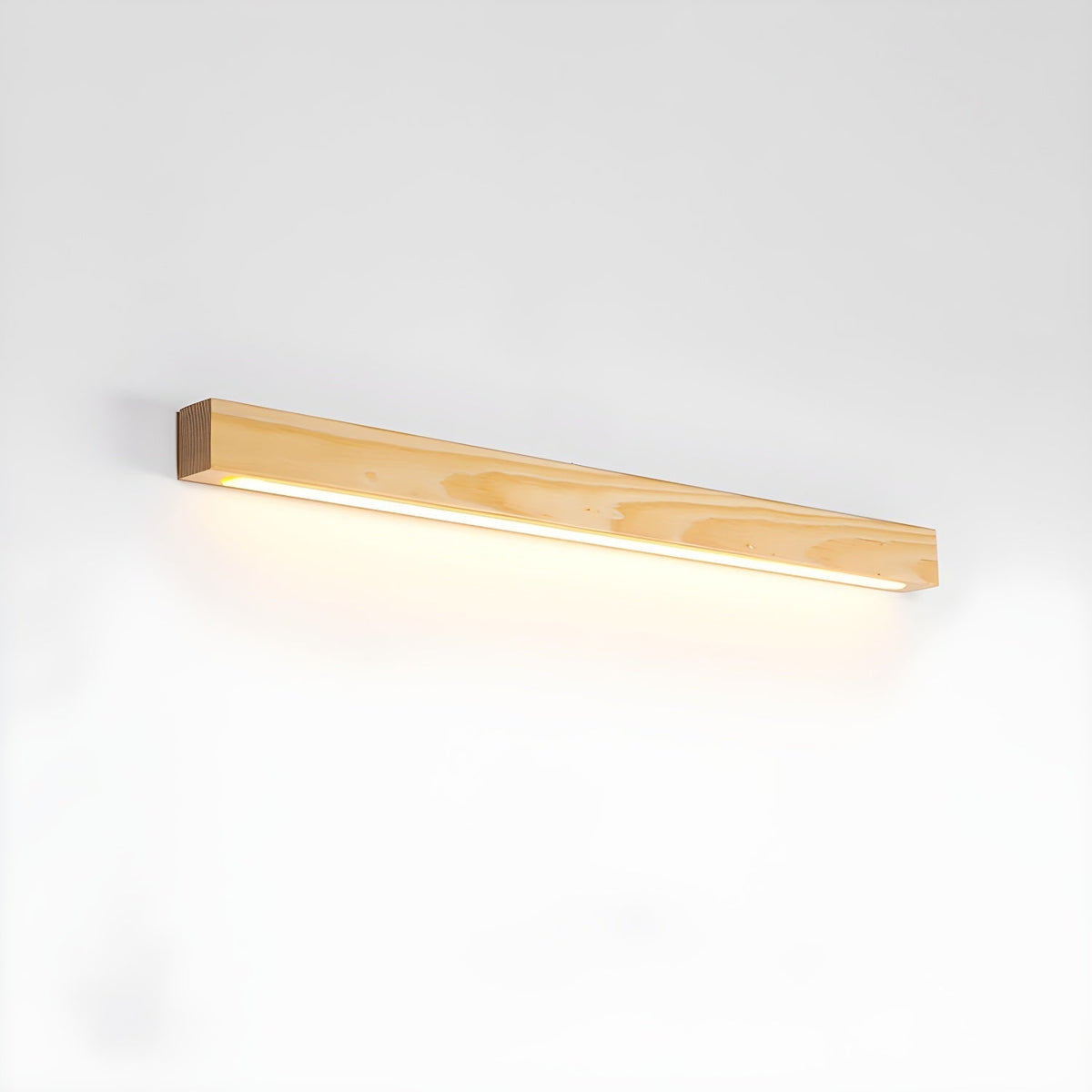 Gareth Wall Light Wood Linear Minimalist LED