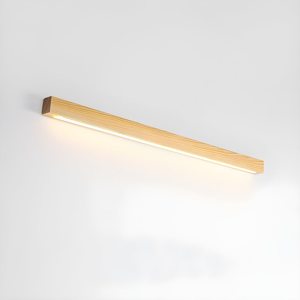 Gareth Wall Light Wood Linear Minimalist LED