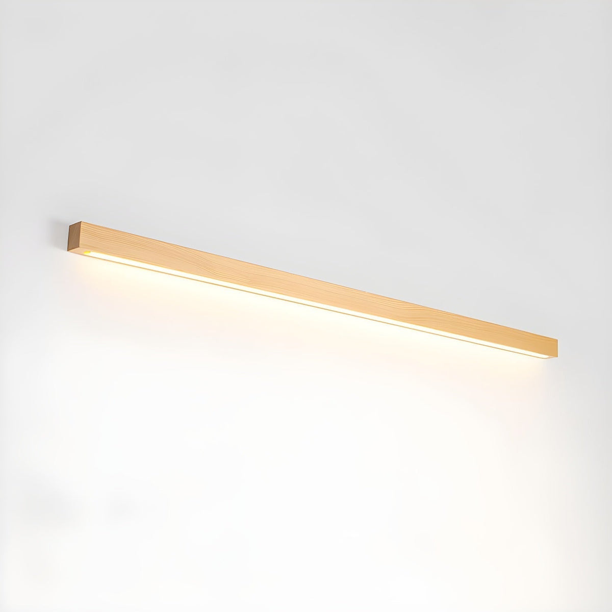 Gareth Wall Light Wood Linear Minimalist LED