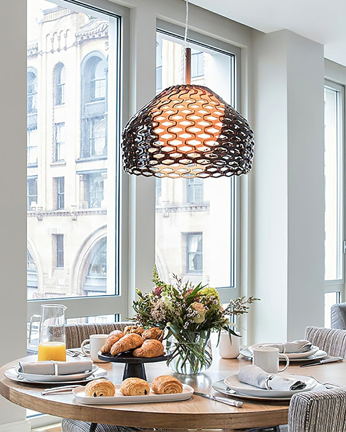 Ilsolion Individual Creativity Plastic Pendant Lamp