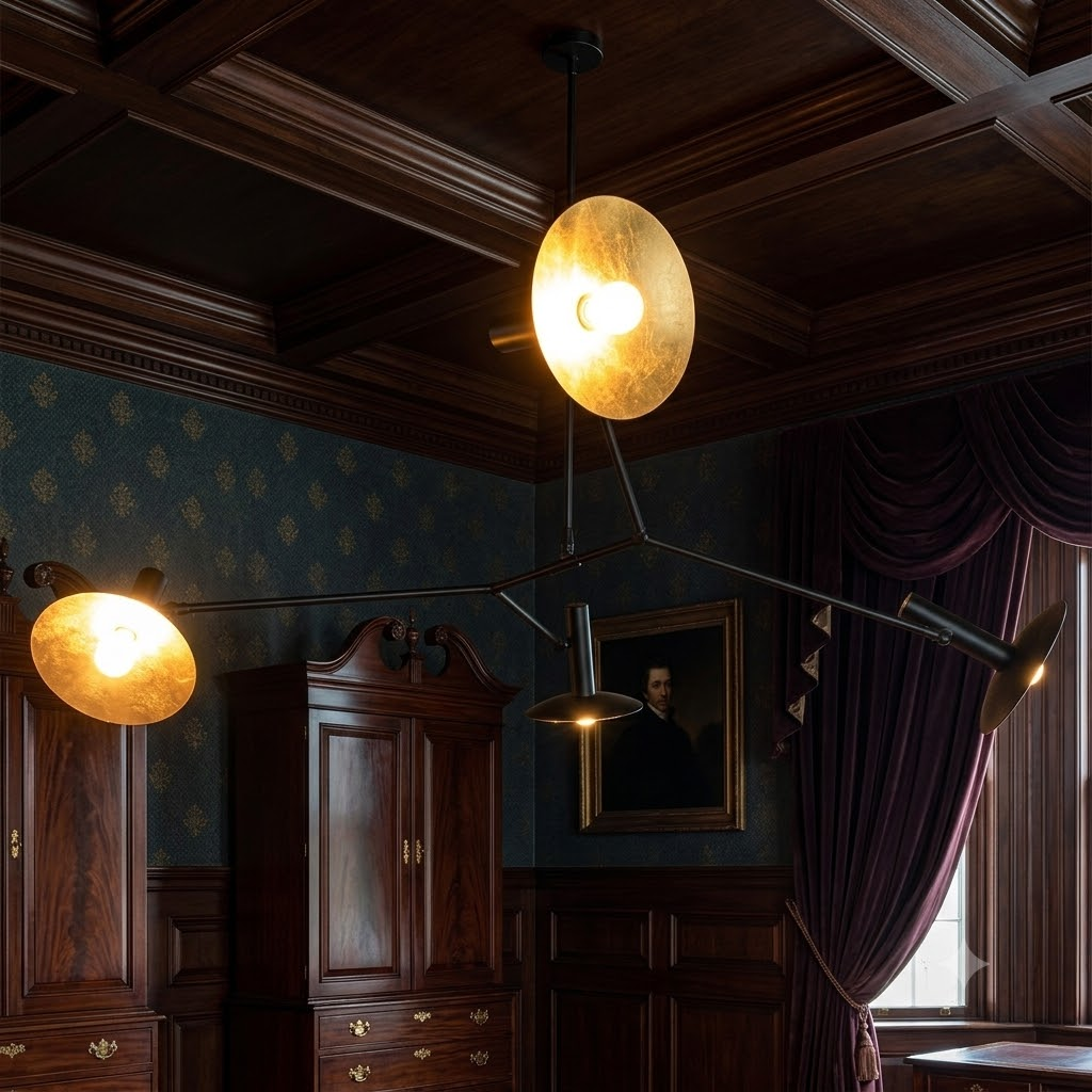 Ebeli Brass Chandelier