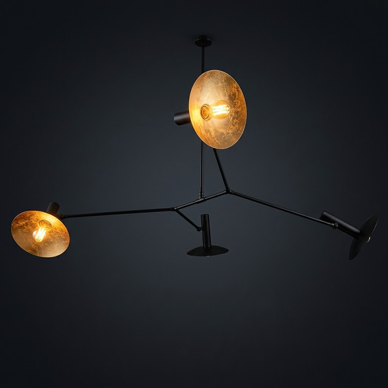 Ebeli Brass Chandelier