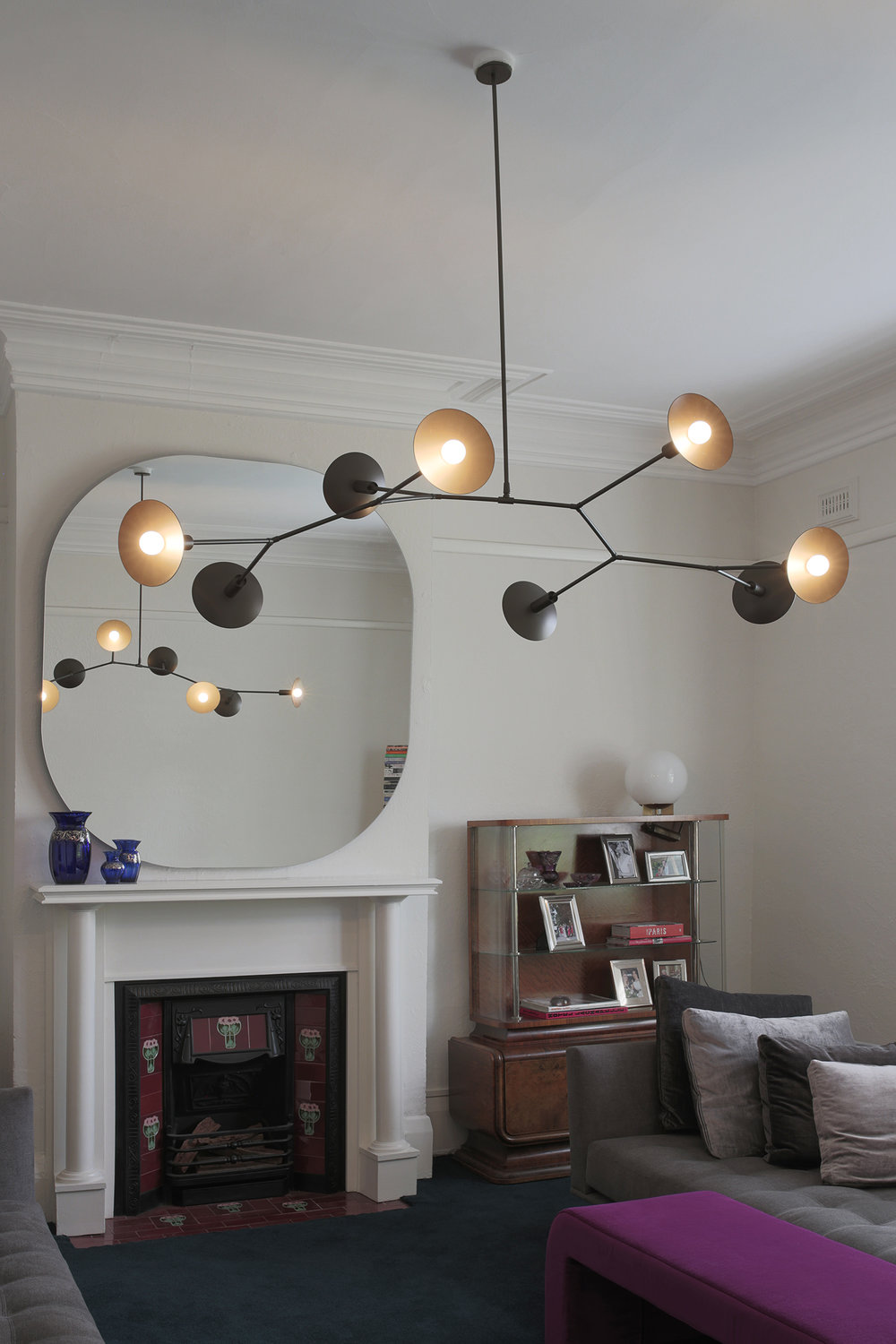 Ebeli Brass Chandelier