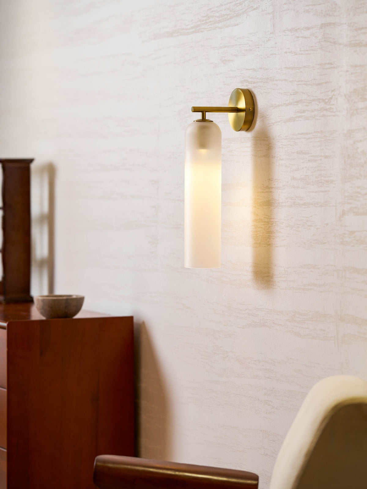 Peli Glass Indoor Wall Light