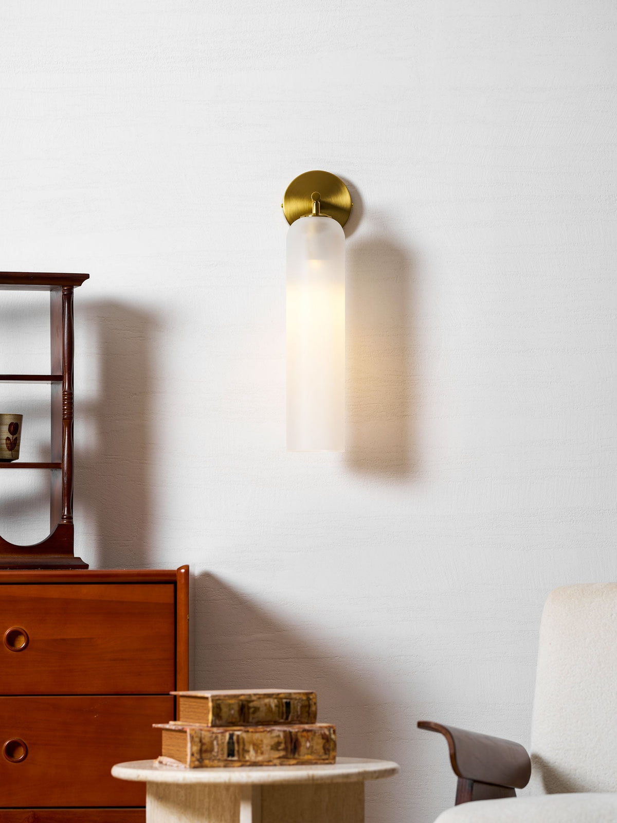 Peli Glass Indoor Wall Light