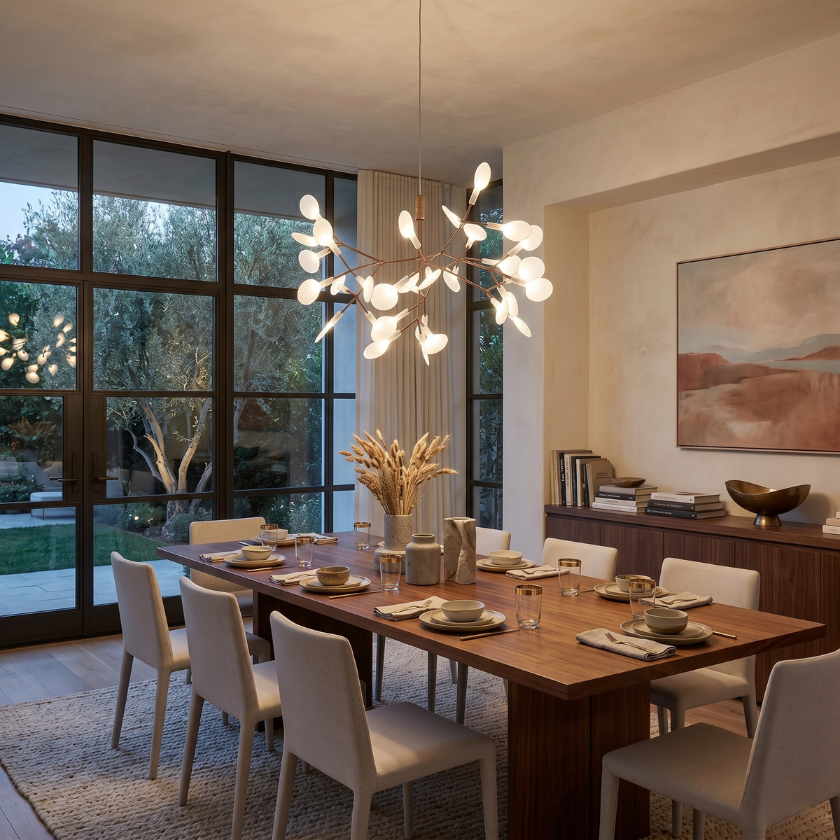 Zisha Branch Chandelier