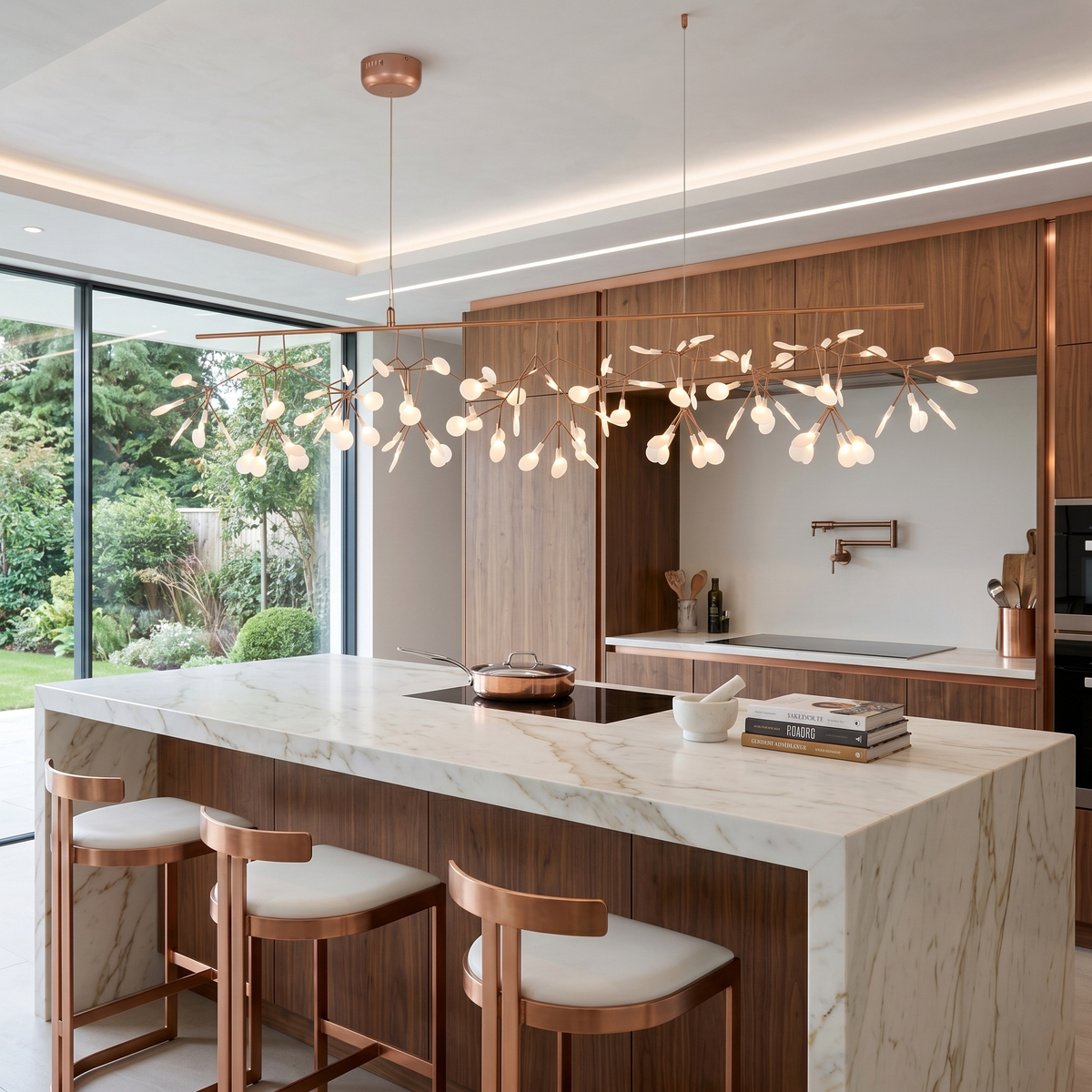 Zisha Branch Chandelier