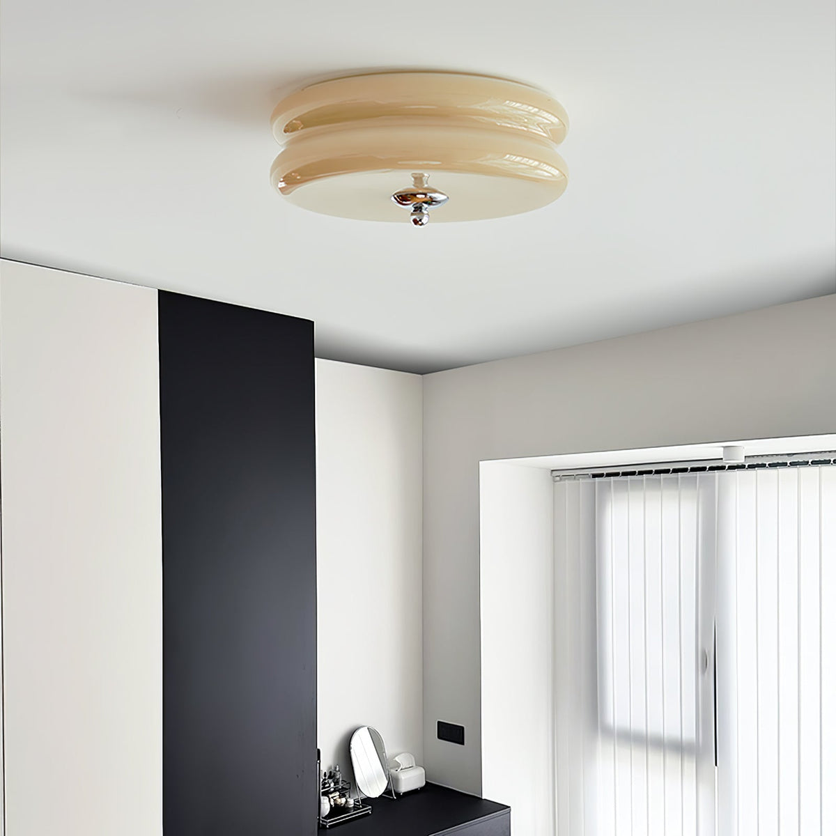 Eirinine Ceiling Light Art Deco Vintage Glass