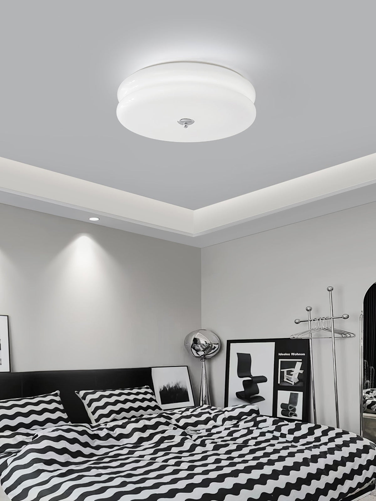 Eirinine Ceiling Light Art Deco Vintage Glass