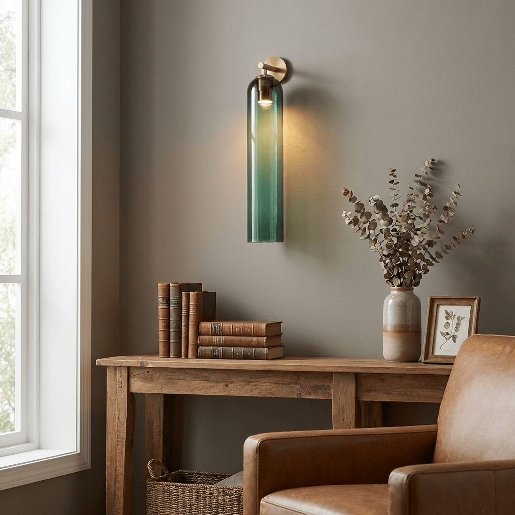 Peli Glass Indoor Wall Light