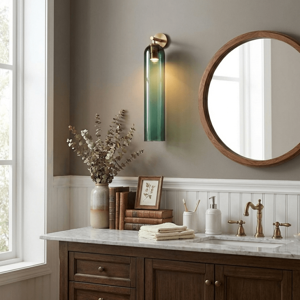 Peli Glass Indoor Wall Light