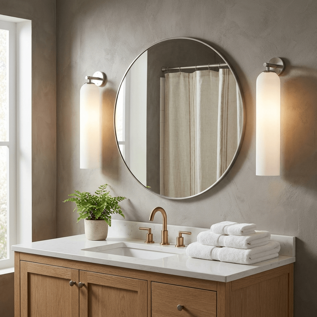 Peli Glass Indoor Wall Light