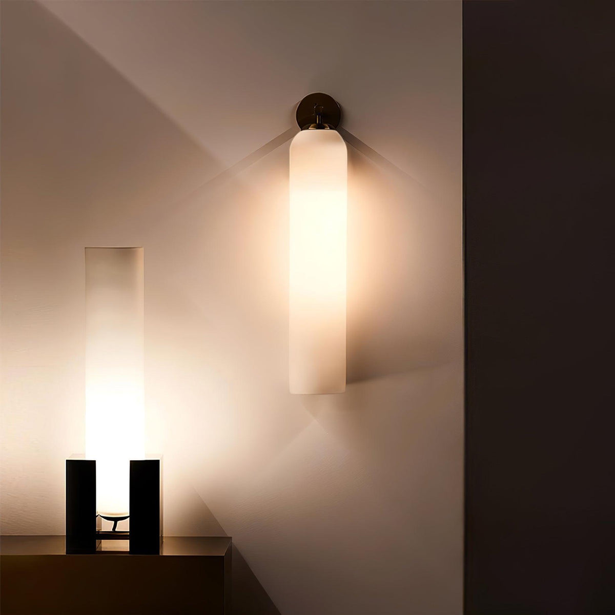 Peli Glass Indoor Wall Light
