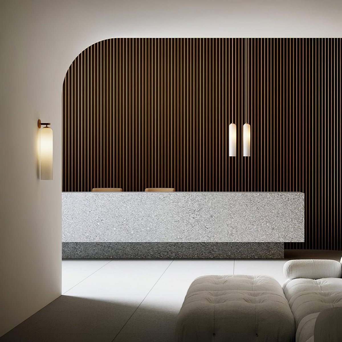 Peli Glass Indoor Wall Light