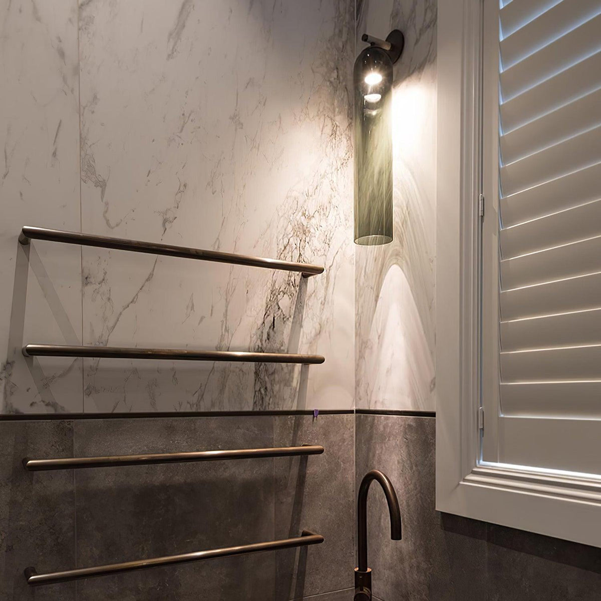 Peli Glass Indoor Wall Light