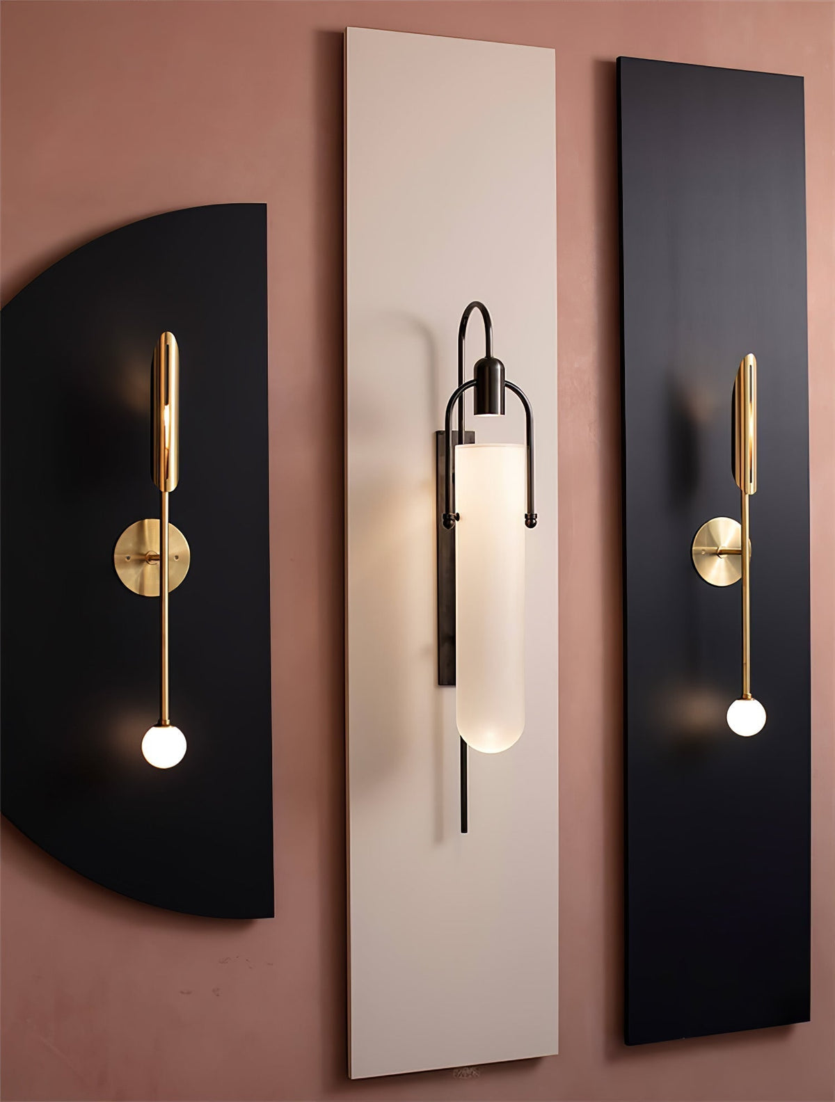 Liororaya Wall Lamp Arc Glass Modern