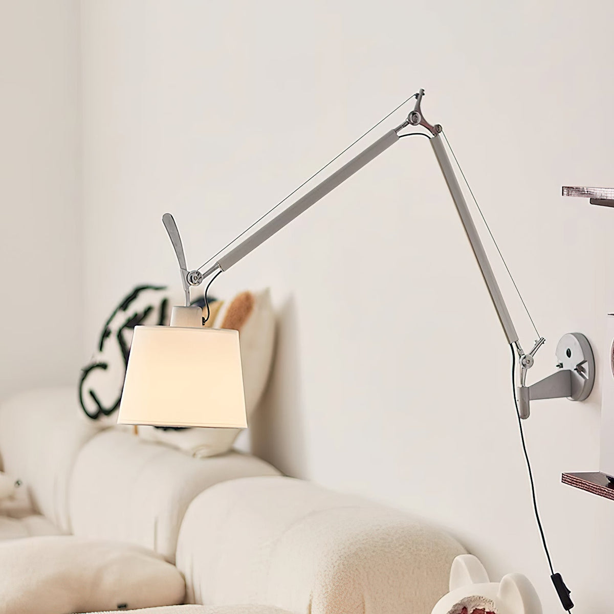 Costanza Plug-in Swing-Arm Wall Lamp
