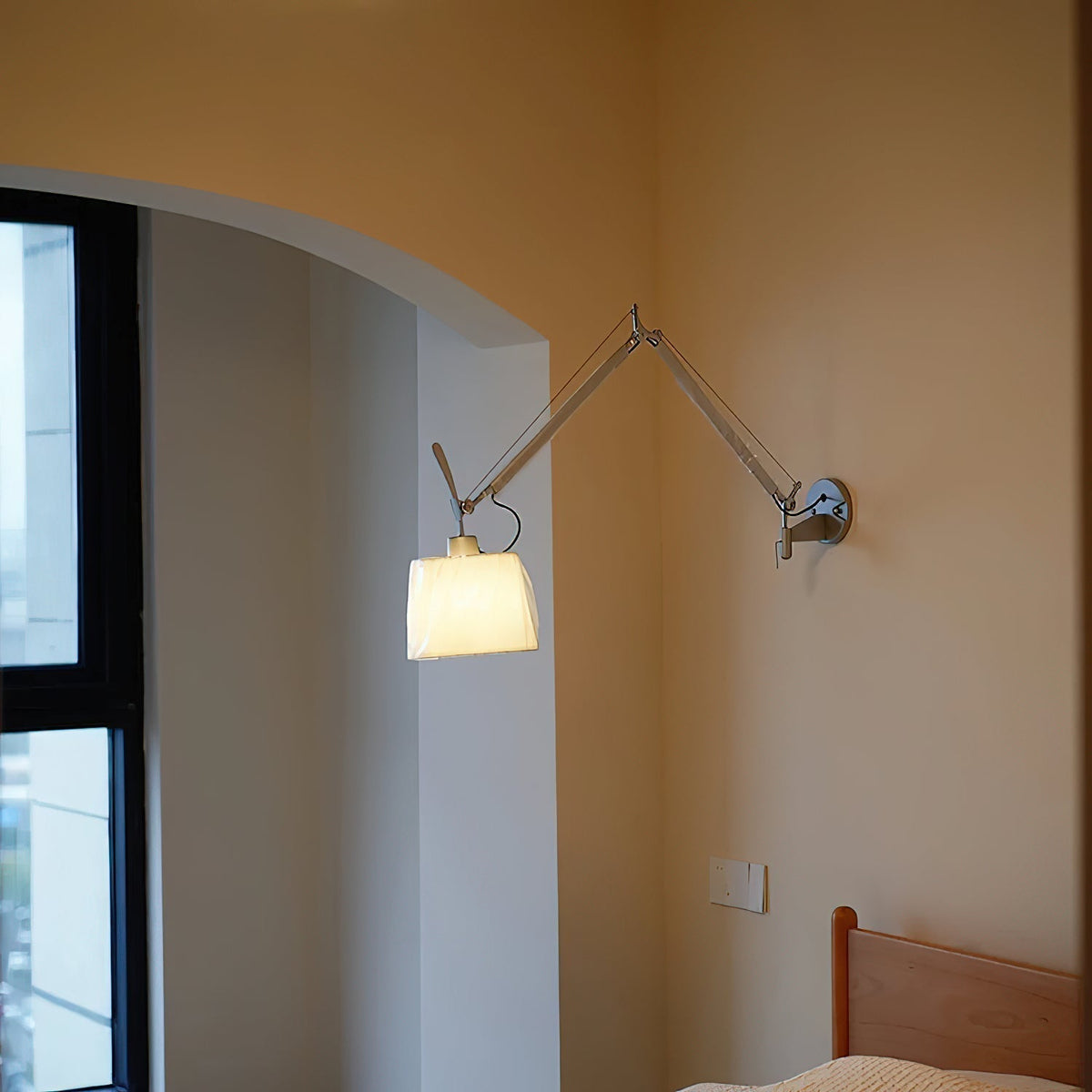 Costanza Plug-in Swing-Arm Wall Lamp