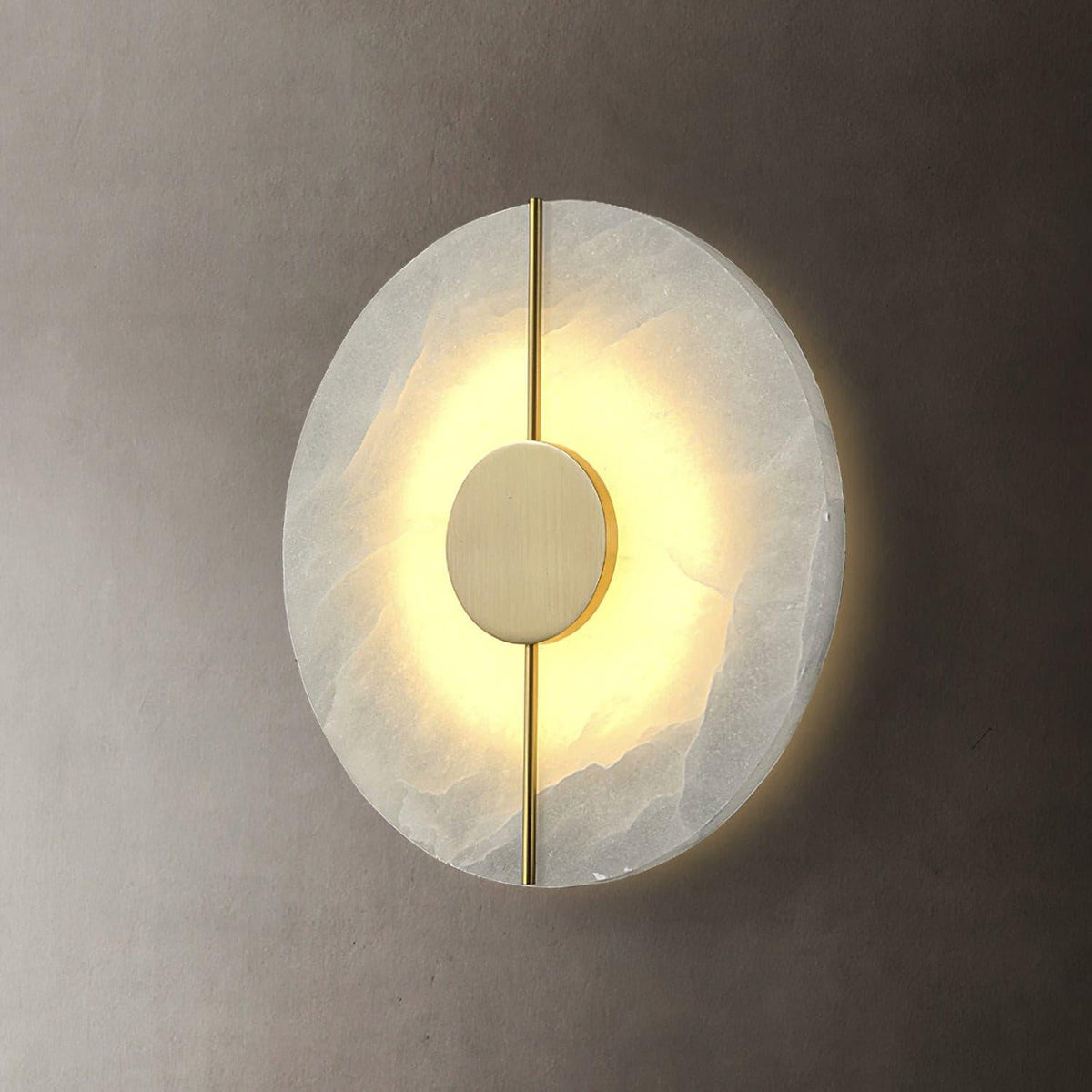 Citheira Minimalist Alabaster Wall Light