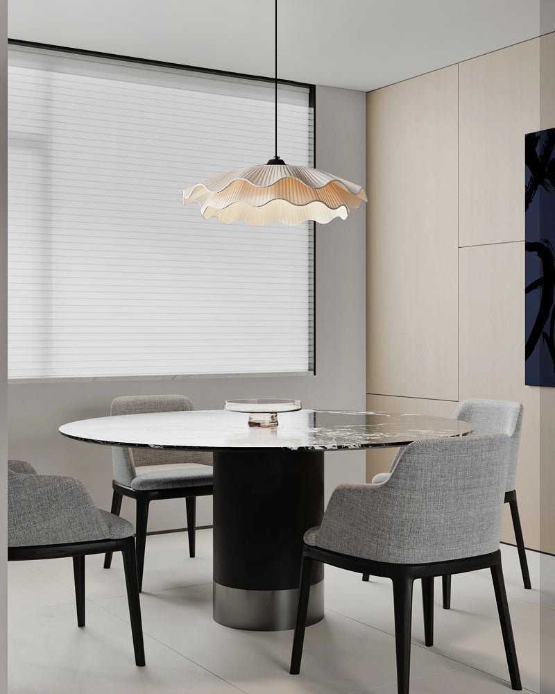Zaeva Fabric Wave Pendant Light