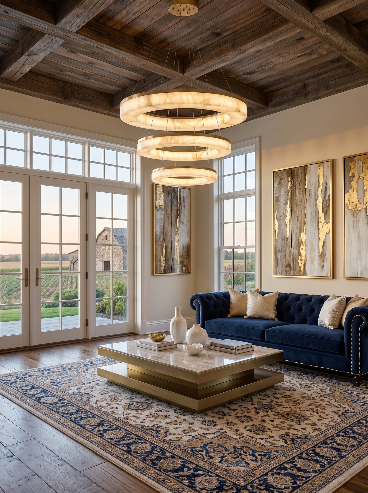 Greshmont Alabaster Chandelier