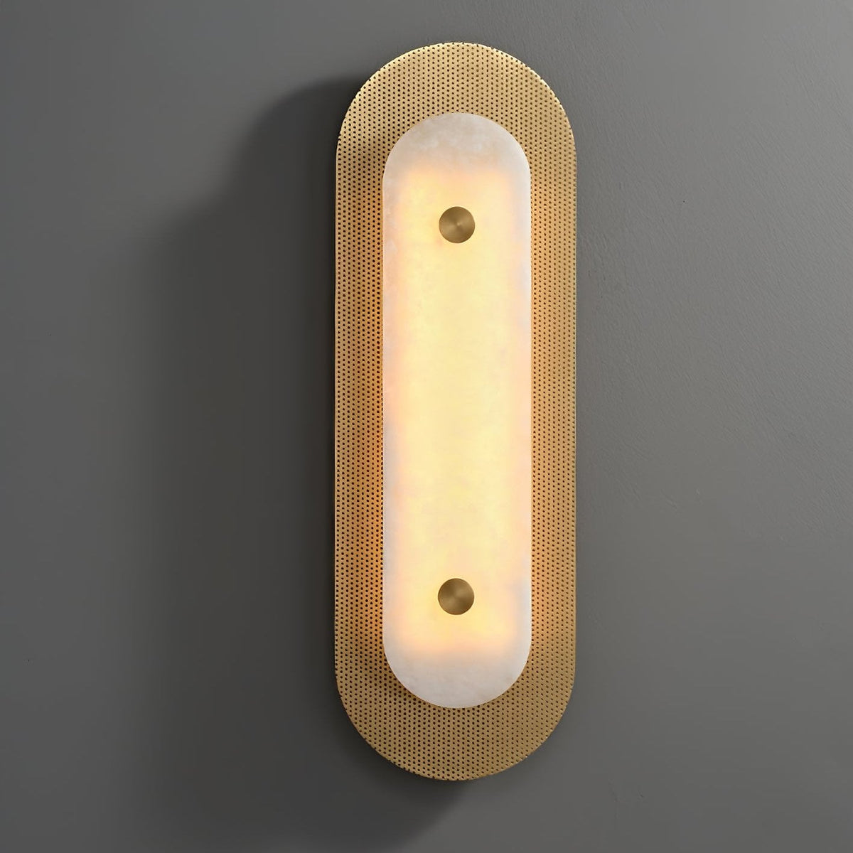 Celaeeth Oval Alabaster Wall Light