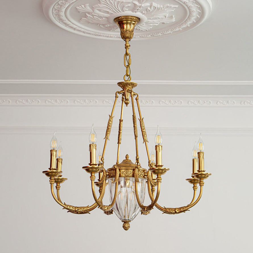 Valerix Brass Chandelier
