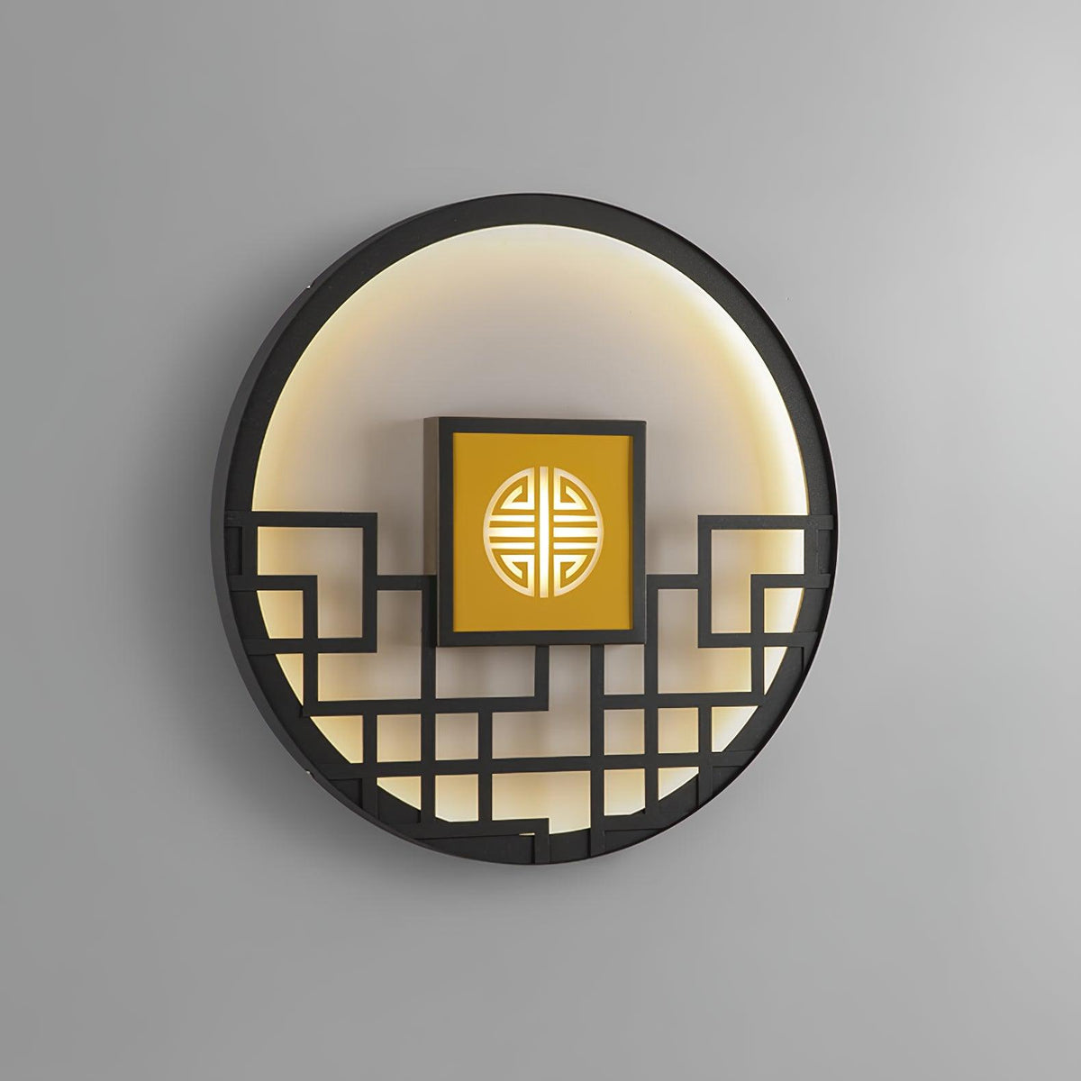 Alzoror Nordic Art Round Outdoor Wall Light