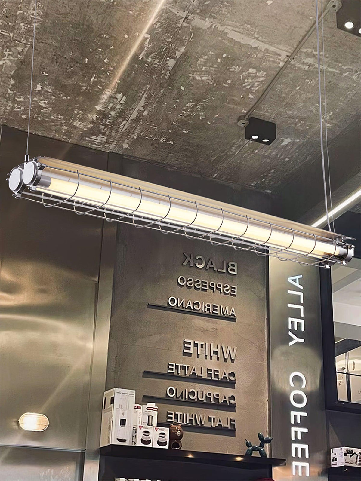 Alaric Industrial Linear Pendant Light