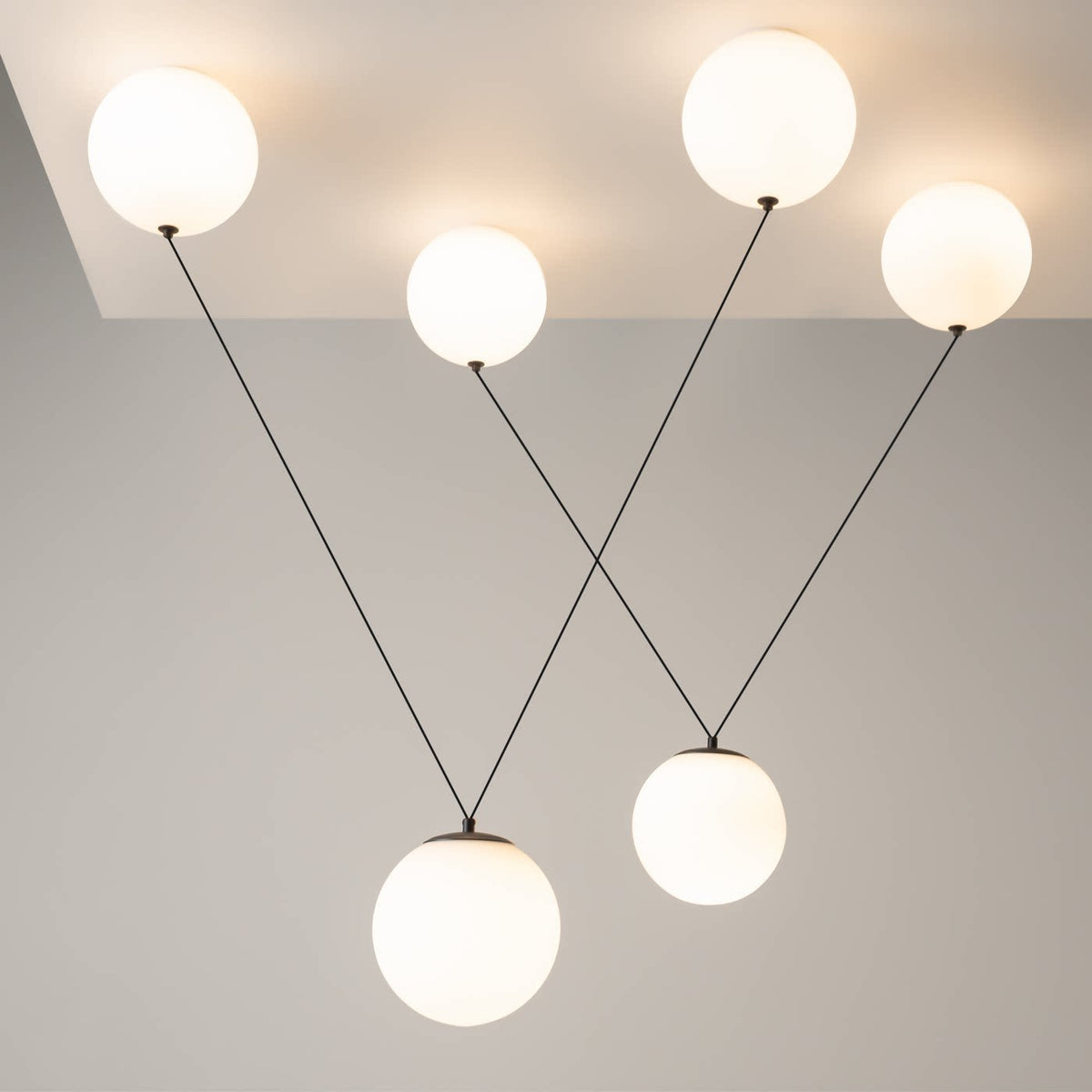 Asteris Noctis Globe Pendant Lamp