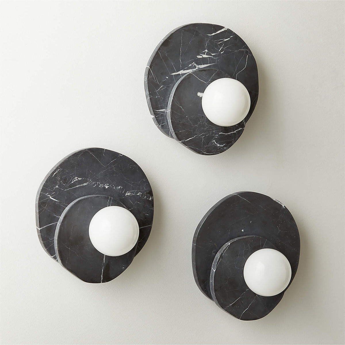Astr Modern Minimalist Unique Stone Glass Wall Lamp