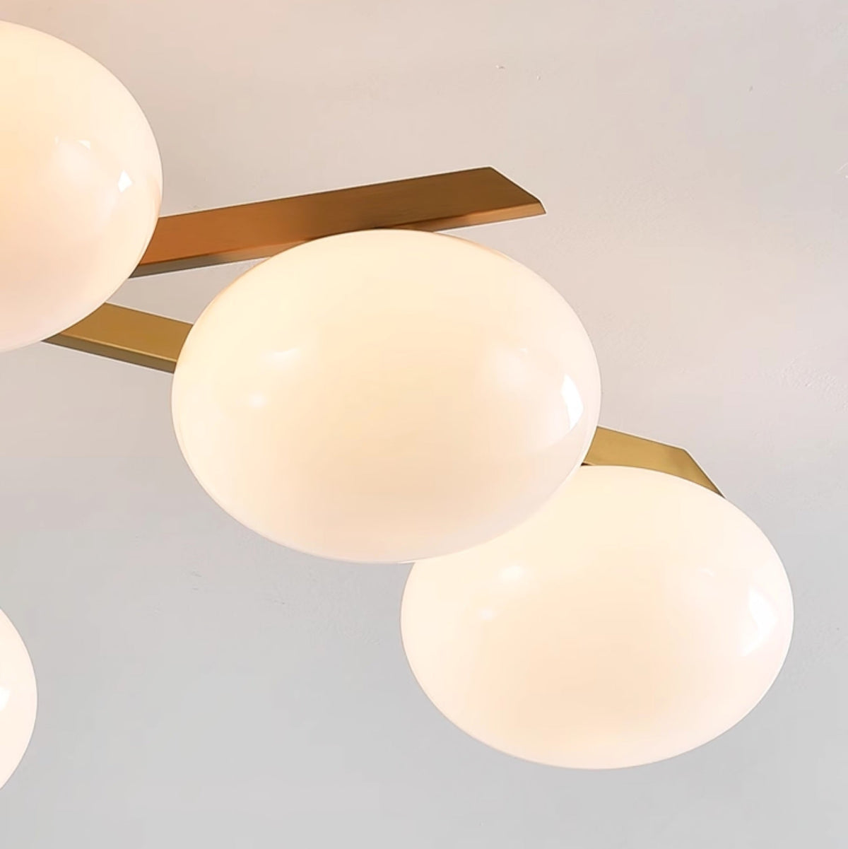 Velaraya Modern Glass Ceiling Light