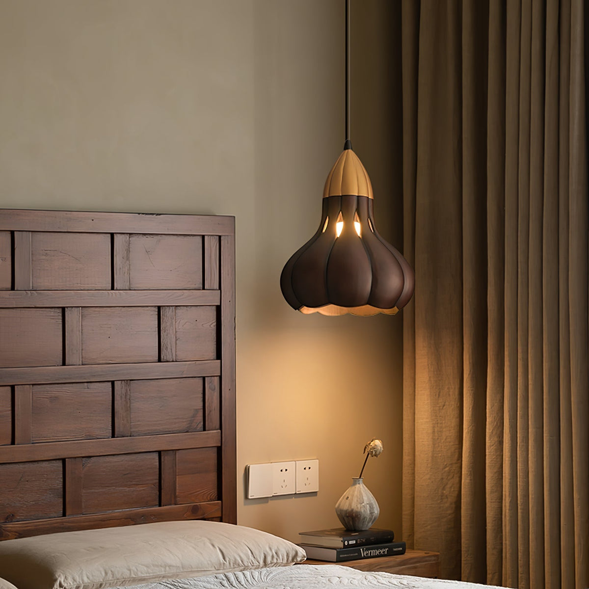 Arraeion Individual Creativity Wood Pendant Lamp