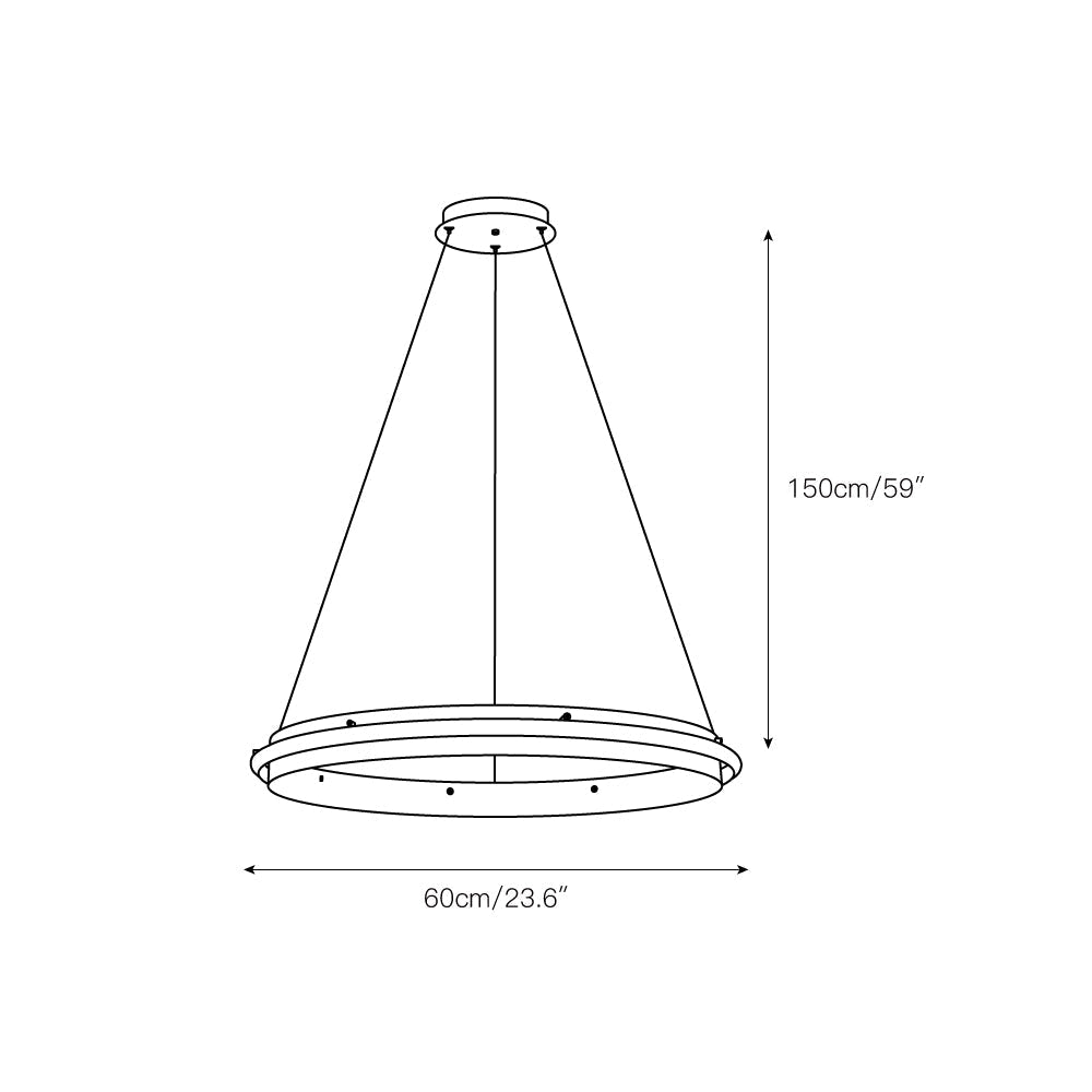 Himinuvyo Modern Minimalist LED  Chandelier