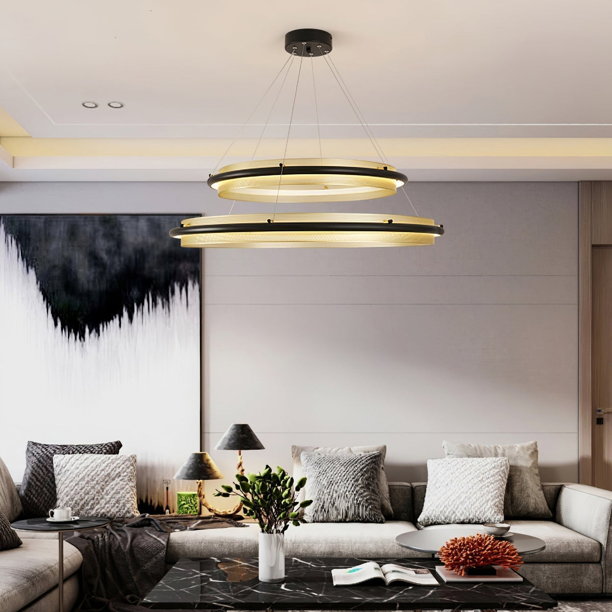 Himinuvyo Modern Minimalist LED  Chandelier